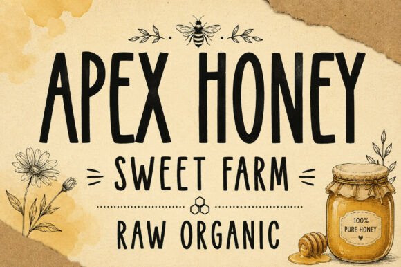 Apex Honey: A Playful Handwritten Font for Web Design
