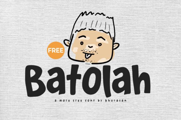 Batolah: A Playful Font for Editorial Design