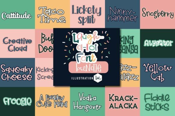 Bring Whimsy to Your Web Design with Laugh a Lot Font