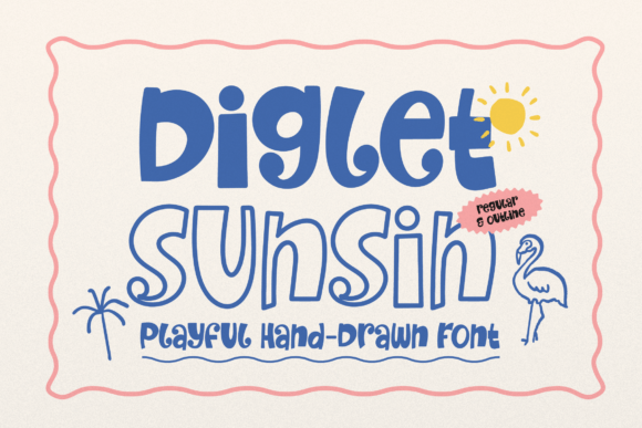 Diglet Sunsin: A Font for Creative Publishing