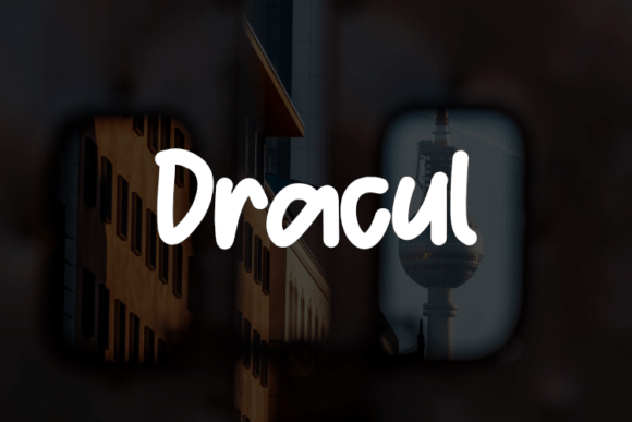 Dracul: A Modern Typeface for Editorial Elegance