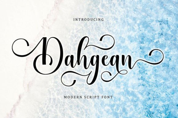 Elevate Your Campaigns with Dahgean: A Premium Script Font