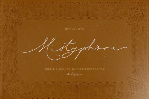 Elevate Your Creations with Mistyphora Font