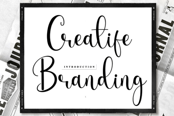 Elevate Your Web Design with Creatife Branding Font