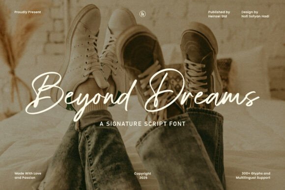 Enhance Your Brand with Beyond Dreams Font