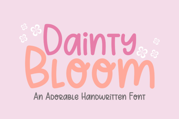 Enhance Your Brand with Dainty Bloom Font