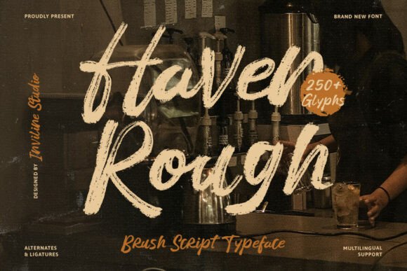 Enhance Your Brand with Haven Rough Font