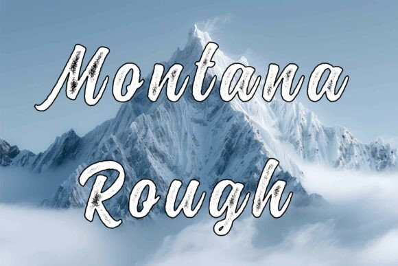 Enhance Your Brand with Montana Rough Font
