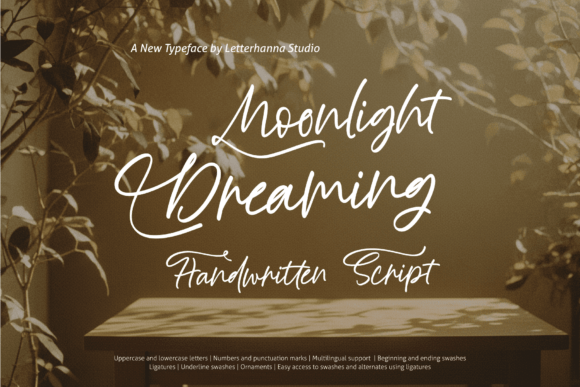 Enhance Your Campaigns with Moonlight Dreaming Font