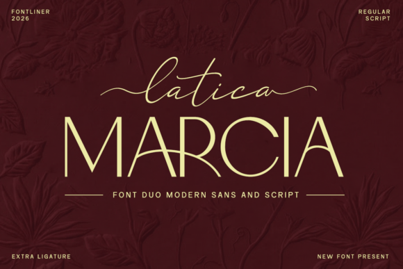 Enhance Your Web Design with Latica Marcia Font