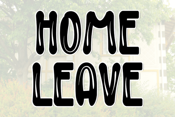 Home Leave: An Elegant Script Font for Stylish Branding