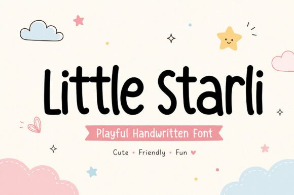 Little Starli: A Charming Handwritten Font for Engaging Campaigns