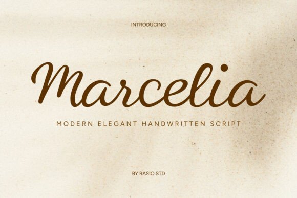 Marcelia: A Font for Timeless and Elegant Handmade Creations