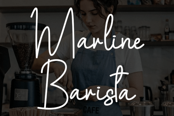 Marline Barista: A Script Font with Character