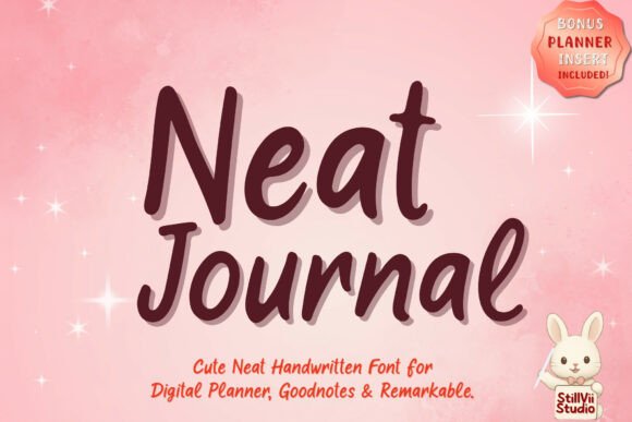 Neat Journal: A Handwritten Font for Engaging Brand Content
