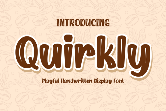Quirkly: A Playful Handwritten Font for Engaging Web Design