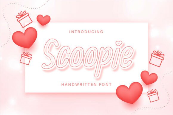 Scoopie Outline Font: A Playful Web Design Asset