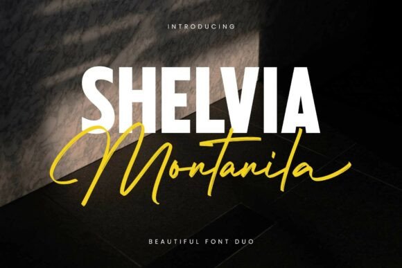 Shelvia Montanila: A Font Duo for Refined Editorial Design