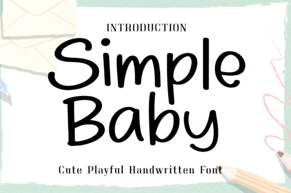 Simple Baby: A Whimsical Font for Engaging Web Design