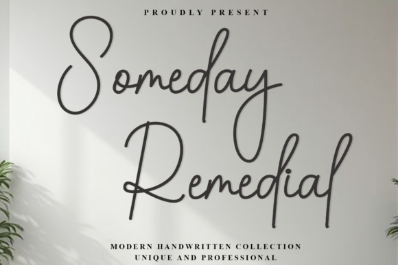 Someday Remedial: A Modern Handwritten Font for Web Design