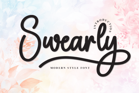 Swearly: A Charming Handwritten Font for Editorial Design