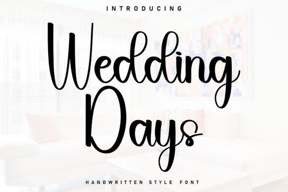 Wedding Days: A Script Amp Font Review
