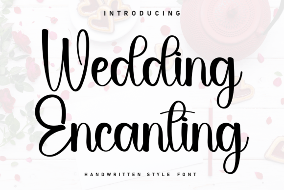 Wedding Encanting: A Handwritten Font for Modern Web Design